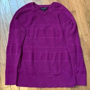 Banana Republic Fuchsia Crew Neck Sweater